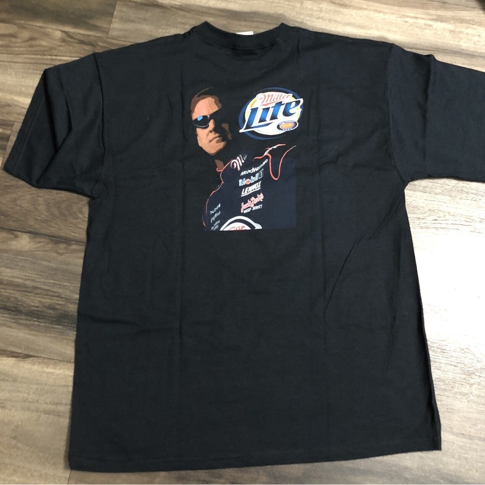 Nascar Rusty Wallace Miller Lite Shirt‎ Early 2000's XL Collectors Item - Picture 4 of 6